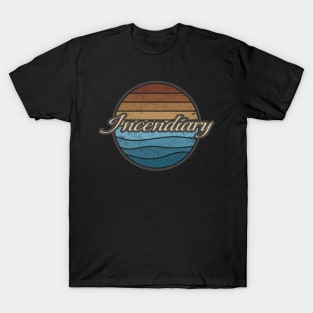 Incendiary Retro Waves T-Shirt